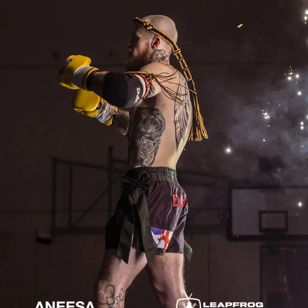 Conor "The Zombie" Davis in the ring